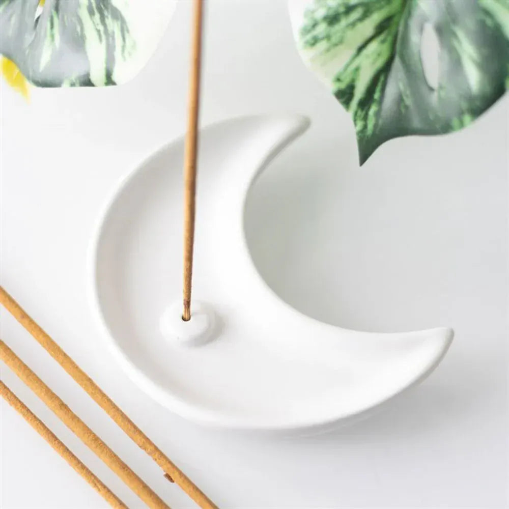 De Lacy at Home Crescent Moon Incense Stick Holder