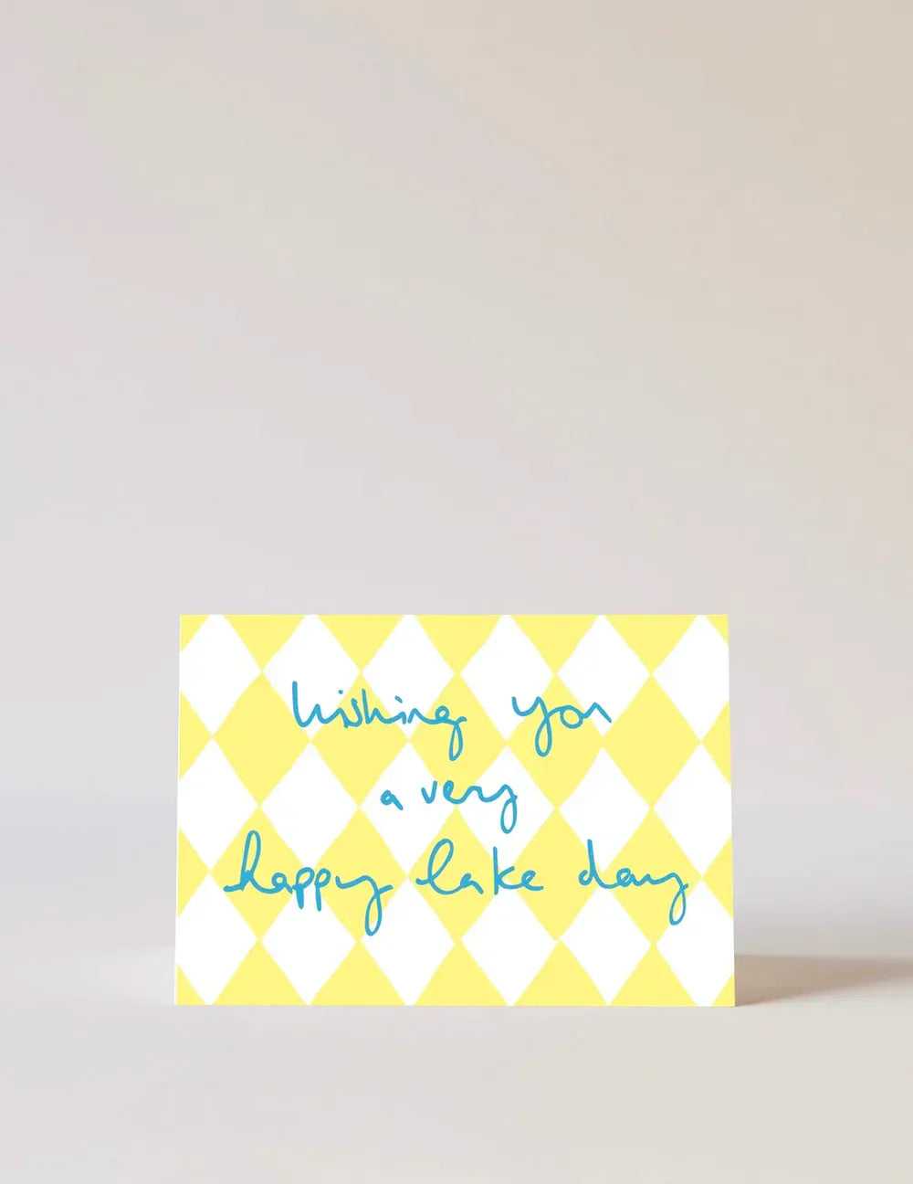 De Lacy at Home Happy Cake Day Card