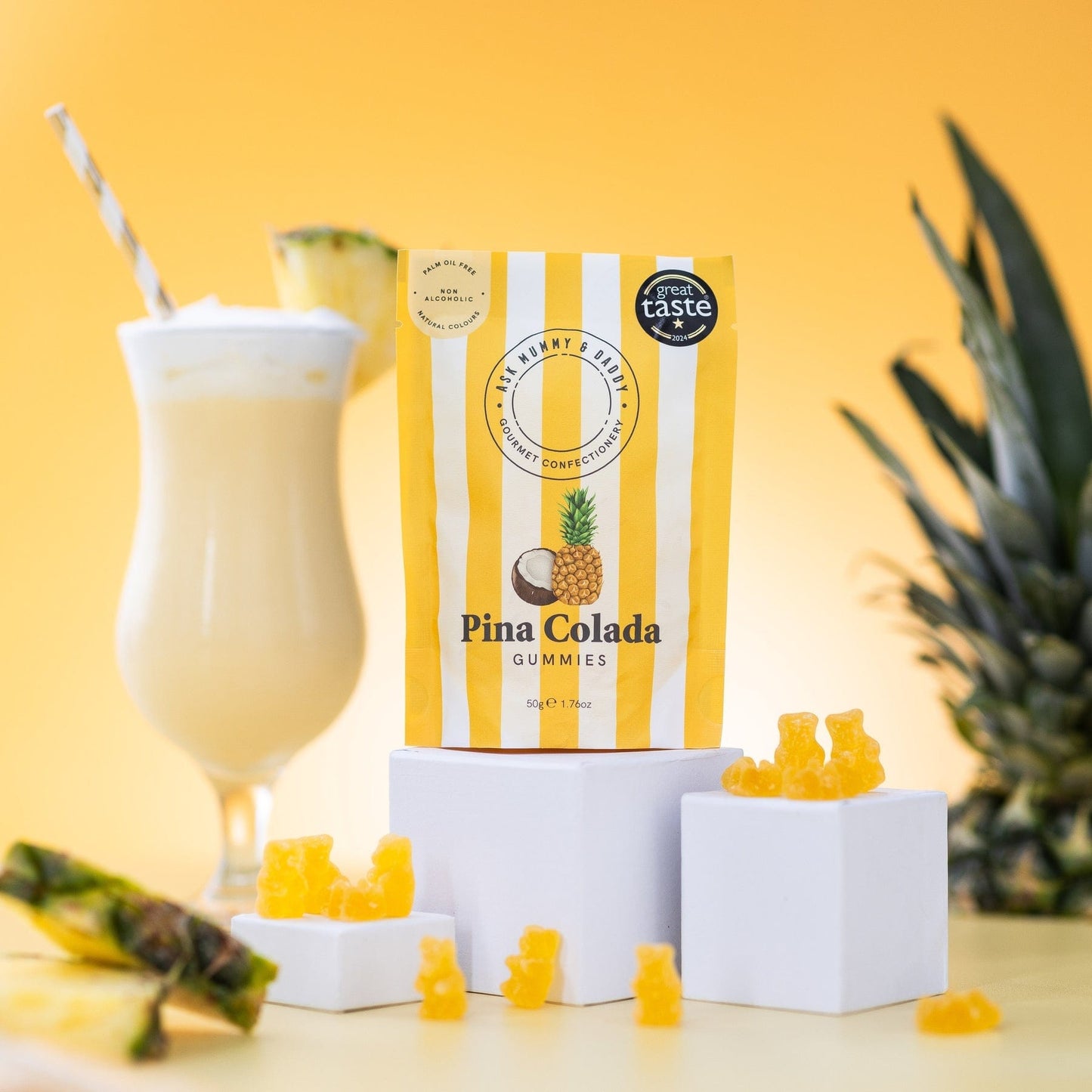 De Lacy at Home Pina Colada Gummies