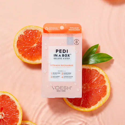 De Lacy at Home Vitamin Recharge Grapefruit Pedi In A Box