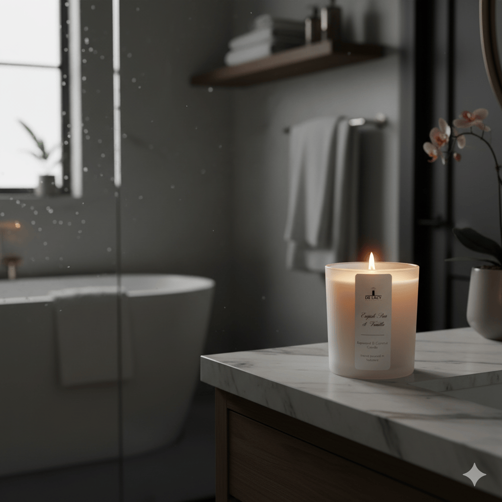 De Lacy at Home Candle Clean Cotton / 220 Grams Signature Candles