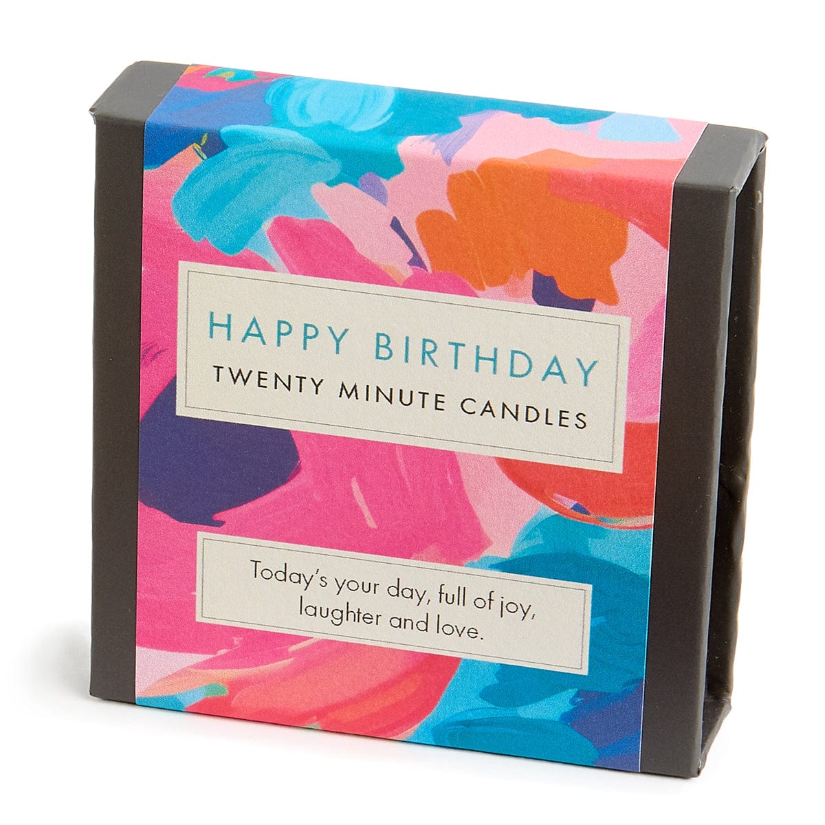 De Lacy at Home Candle Happy Birthday Twenty Minute Candles