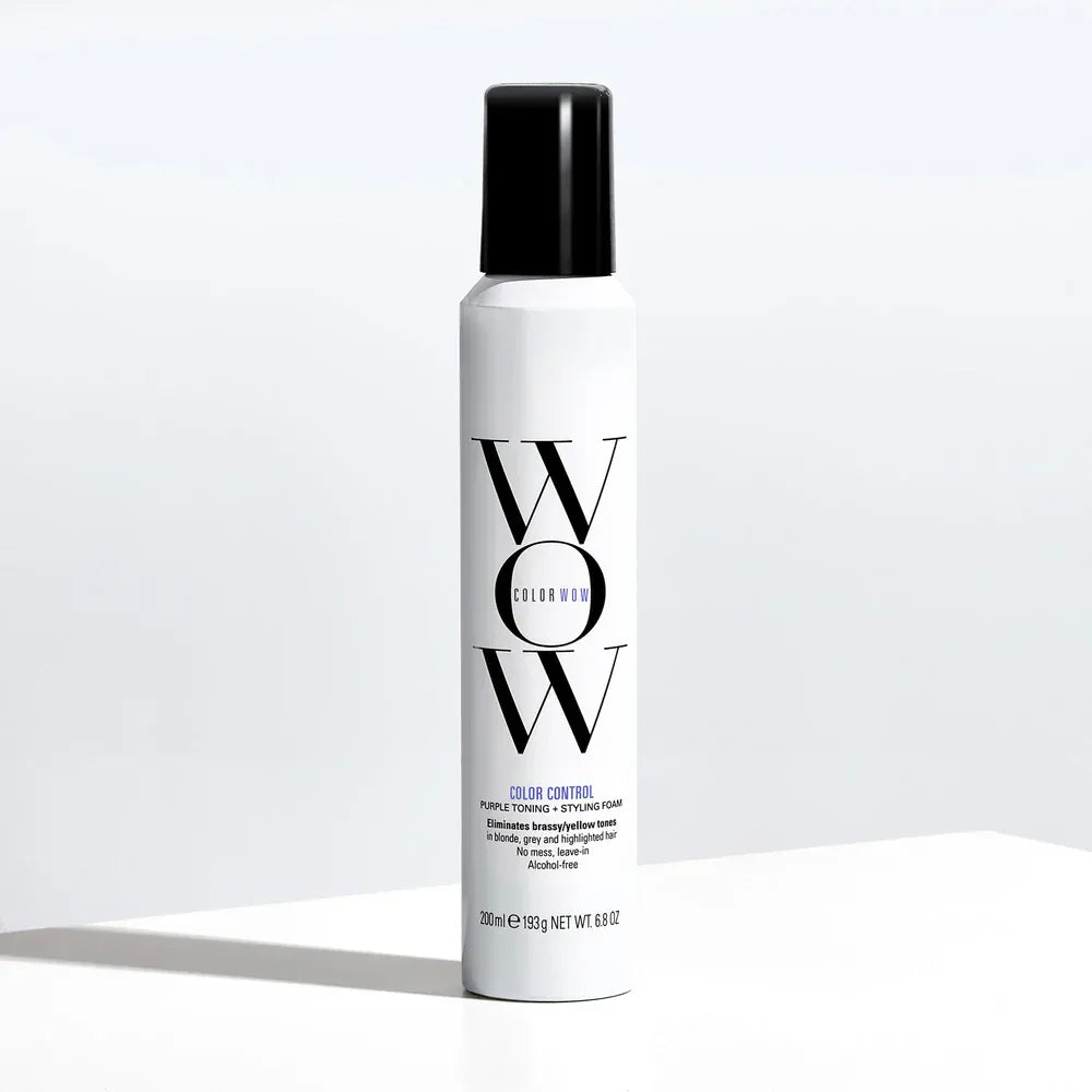 De Lacy at Home Color Control Purple Toning + Styling Foam