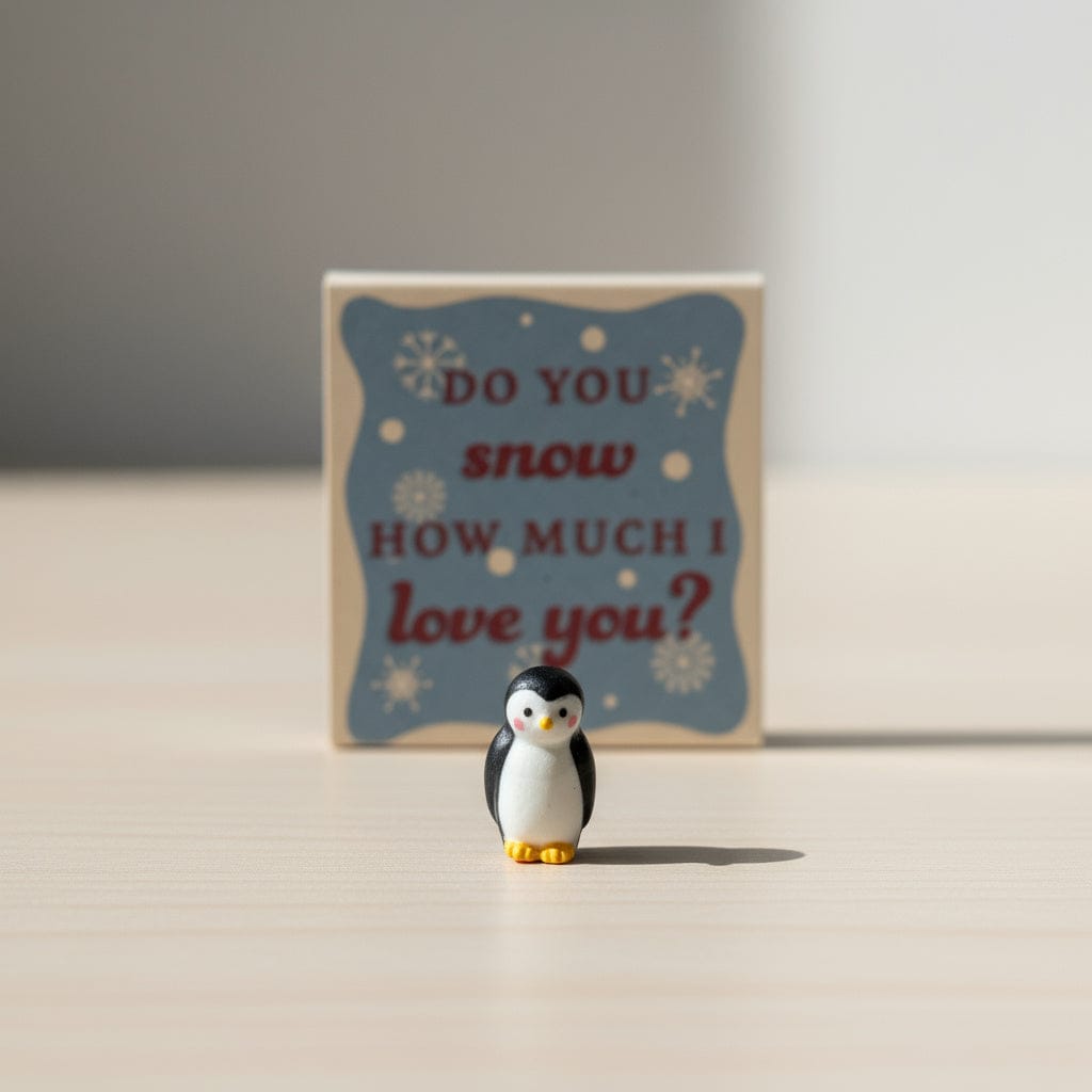 De Lacy at Home Do You Snow how much I Love You Matchbox Pocket Hug