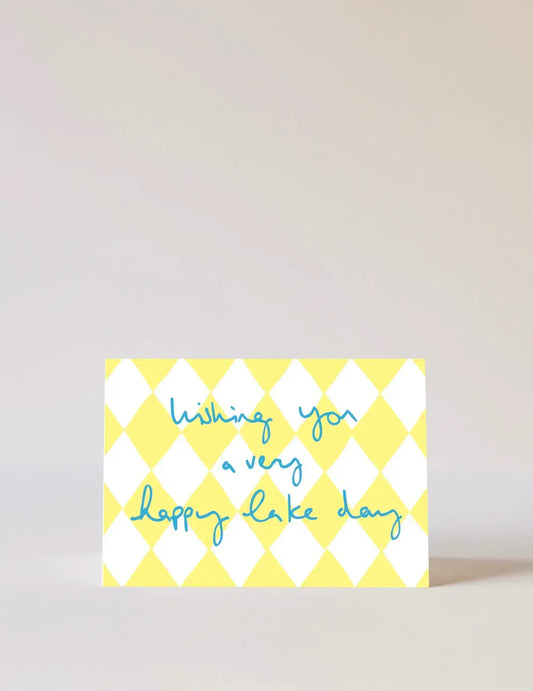 De Lacy at Home Happy Cake Day Card