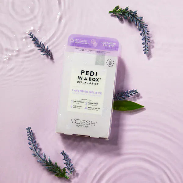 De Lacy at Home Lavender Pedi In A Box