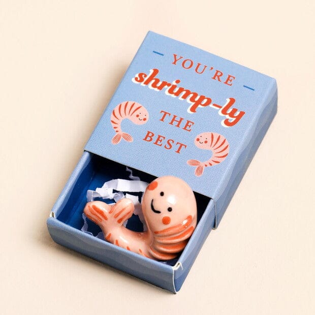 De Lacy at Home Shrimp-ly The Best Matchbox Pocket Hug