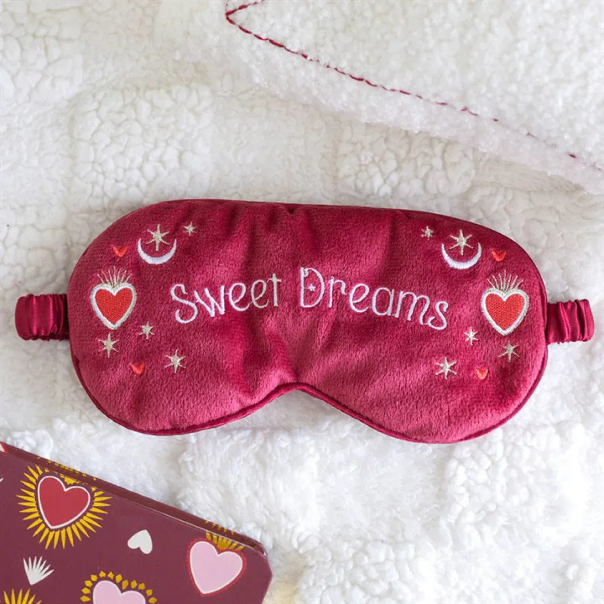 De Lacy at Home Sweet Dreams Velvet Sleep Mask