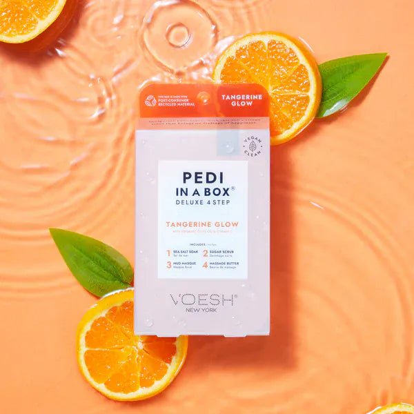 De Lacy at Home Tangerine Pedi In A Box