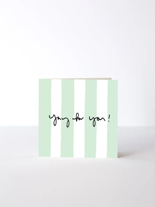 De Lacy at Home Yay For You! Card