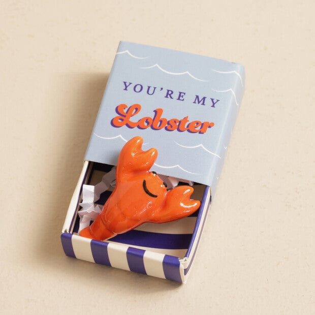 De Lacy at Home You’re My Lobster Matchbox Pocket Hug